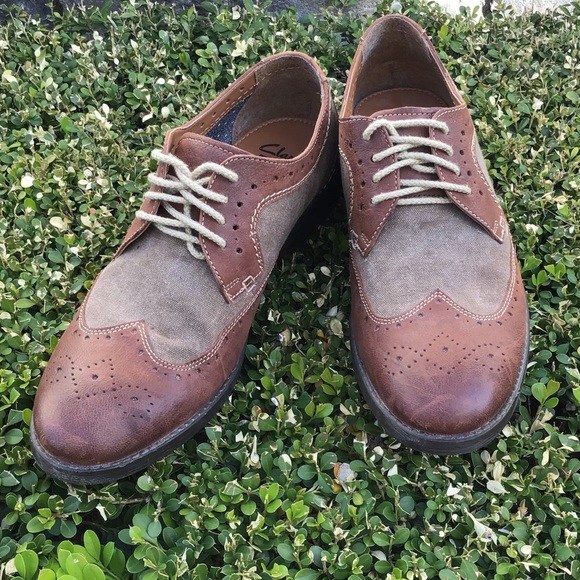 clarks wingtip oxford